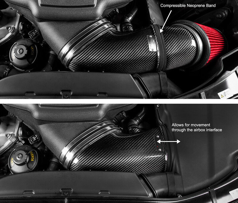 2007-2013 BMW 3-Series E90/E92/E93 M3 Eventuri Black Carbon Air Intake System - MATTE