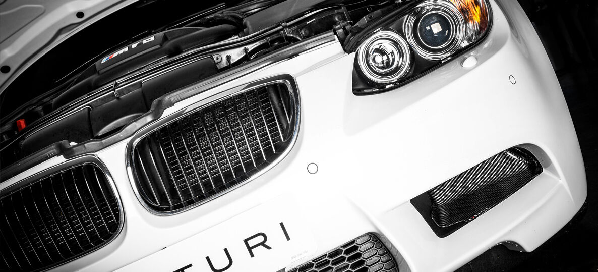 2007-2013 BMW 3-Series E90/E92/E93 M3 Eventuri Black Carbon Air Intake System - GLOSS