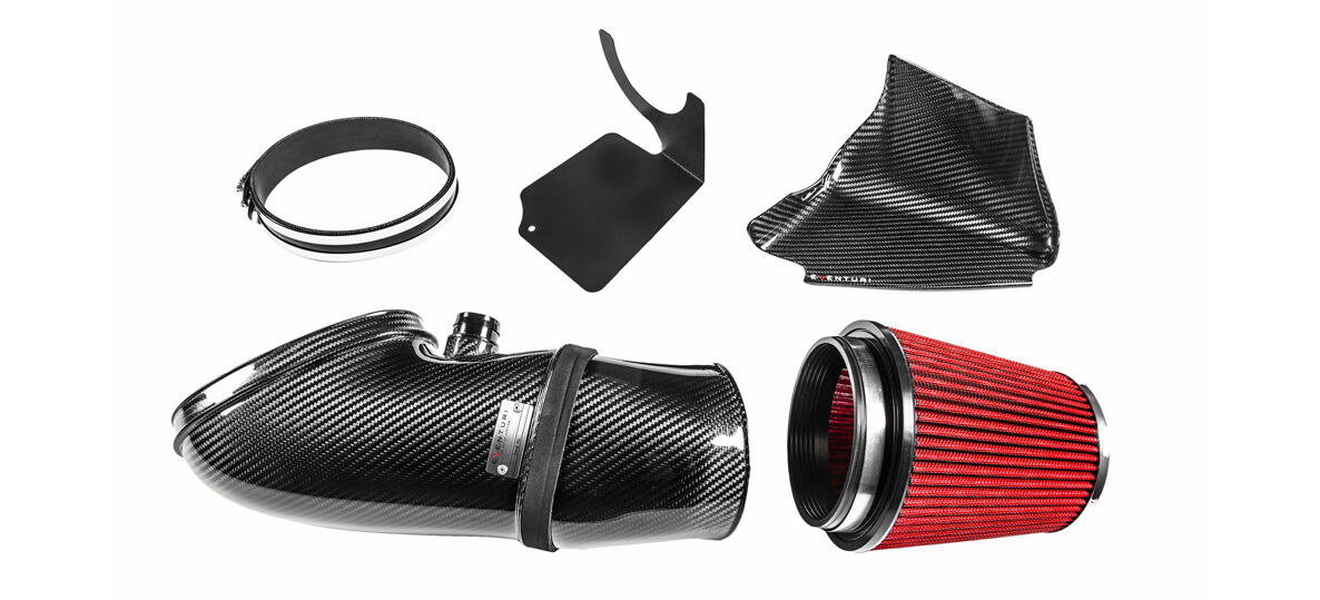 2007-2013 BMW M3 E90 / E92 / E93 Eventuri Black Carbon Air Intake System - MATTE - E9X-CFM-INT