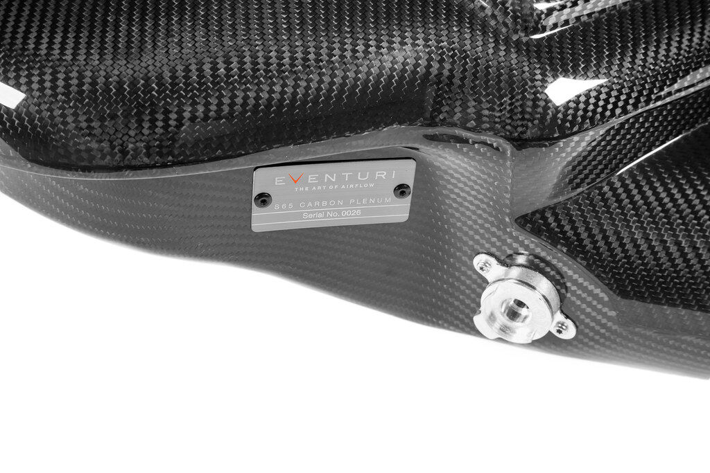 2007-2013 BMW 3-Series E90/E92/E93 M3 Eventuri Black Carbon Inlet Plenum - No Emblem