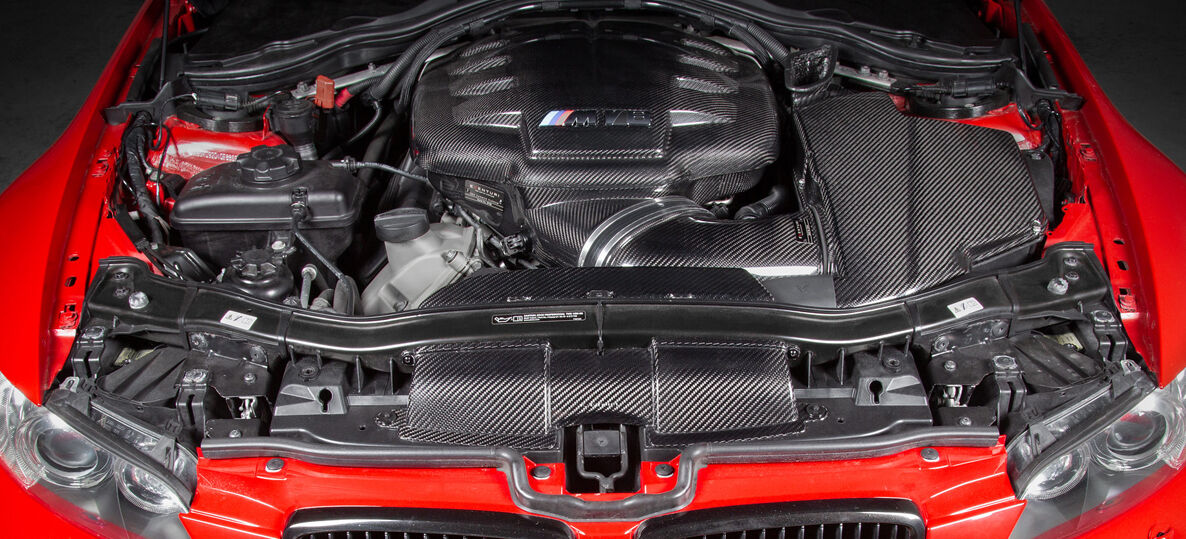 2007-2013 BMW 3-Series E90/E92/E93 M3 Eventuri Black Carbon Inlet Plenum - No Emblem