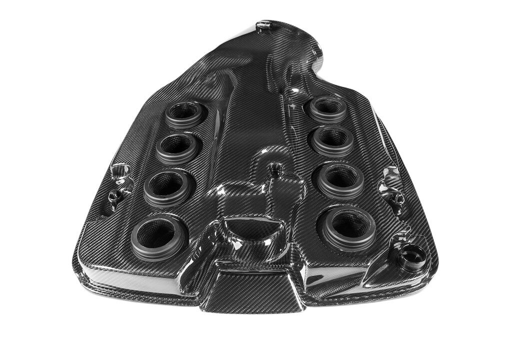 2007-2013 BMW 3-Series E90/E92/E93 M3 Eventuri Black Carbon Inlet Plenum - No Emblem