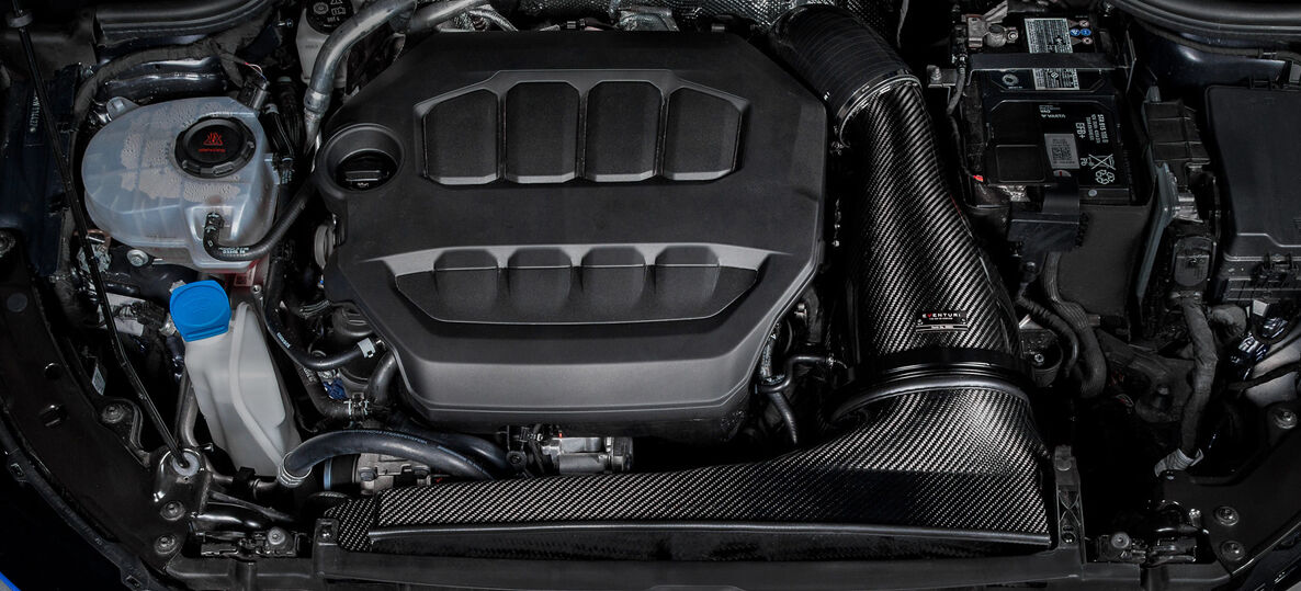 2022-2023 Volkswagen MK8 Golf R Eventuri Black Carbon Air Intake System