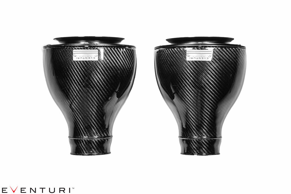 2011-2016 BMW 5-Series F10 M5 Eventuri Full Black Carbon Air Intake System