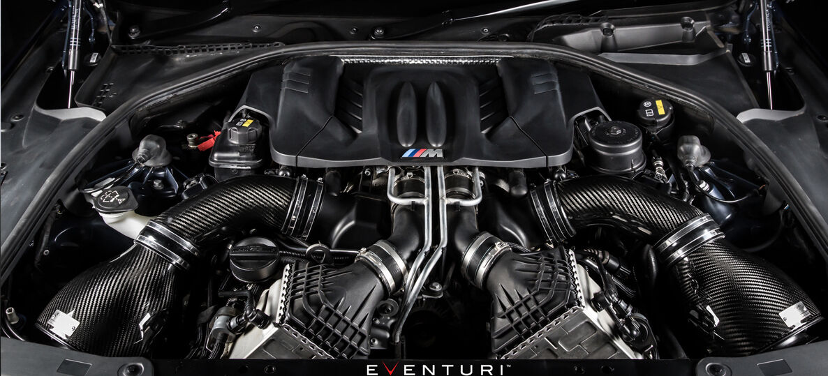 2013-2019 BMW 6-Series F06/F12/F13 M6 Eventuri Full Black Carbon Air Intake System