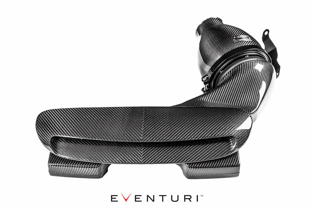 2018-2022 BMW Mini Cooper S/JCW F56 / Clubman S/JCW F54 Eventuri Plastic Air Intake System w/ Carbon Scoop - LCI