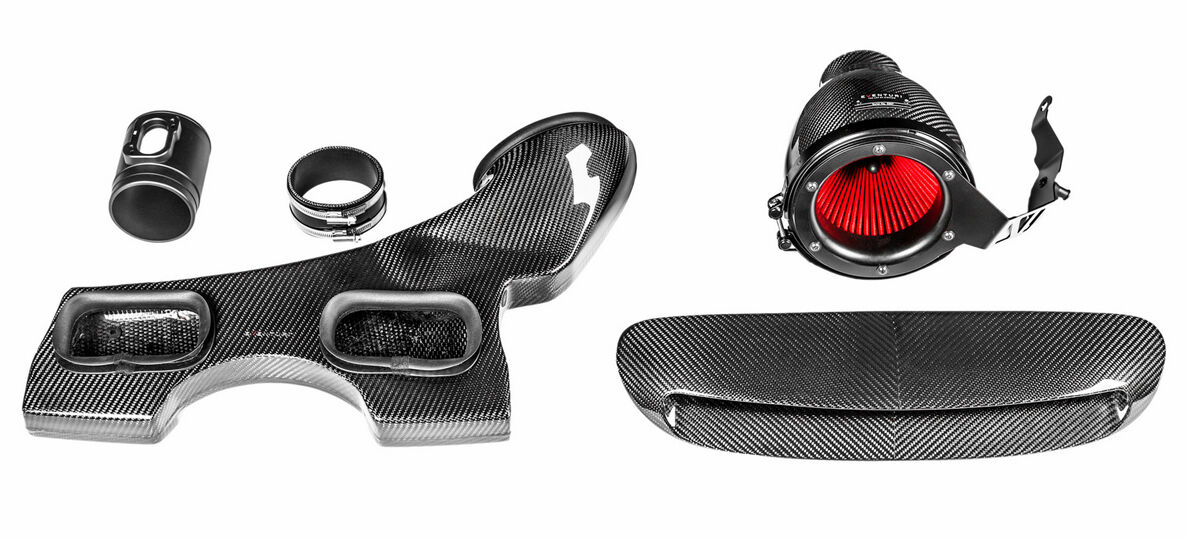 2014-2017 BMW Mini Cooper S/JCW F56 / Clubman S/JCW F54 Eventuri Black Carbon Air Intake System - F56-CF-INT