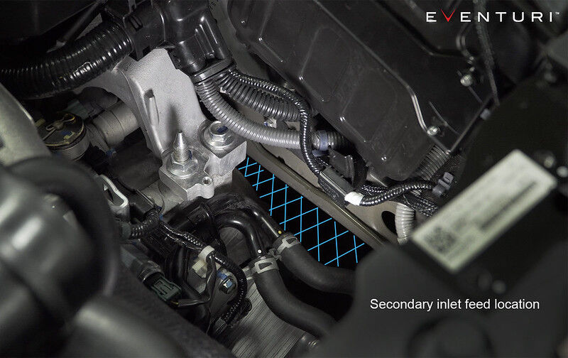 2017-2021 Honda Civic Type-R FK8 Eventuri Black Carbon Air Intake System