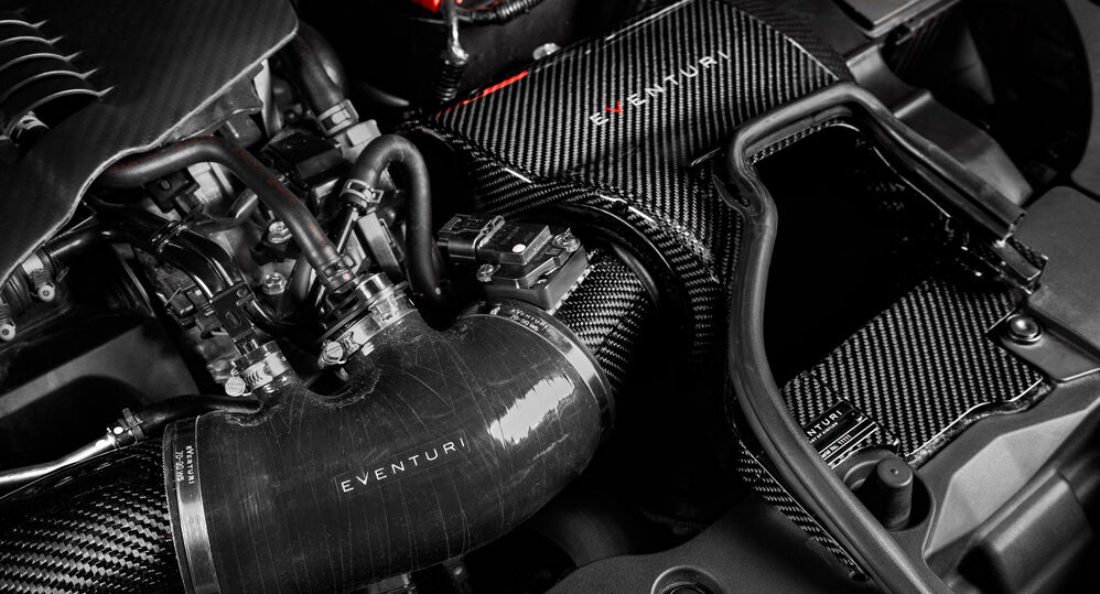 2017-2021 Honda Civic Type-R FK8 Eventuri Black Carbon Air Intake System