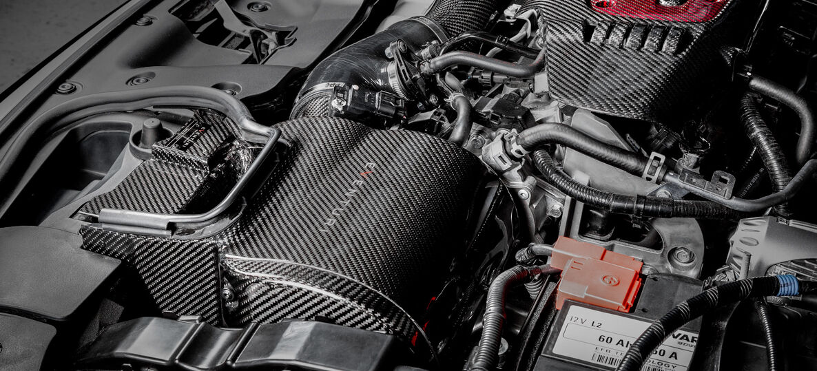 2017-2021 Honda Civic Type-R FK8 Eventuri Black Carbon Air Intake System