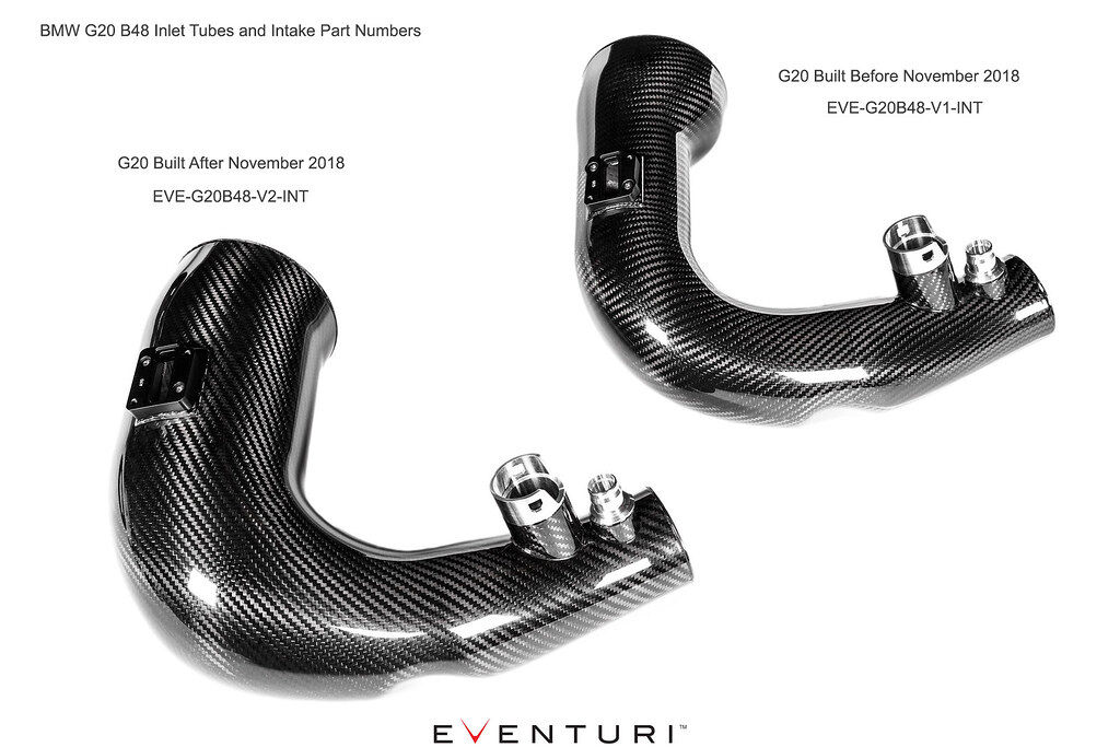 2019-2022 BMW 3-Series 340i G20/4-Series 440i G22 Eventuri Carbon Air Intake System