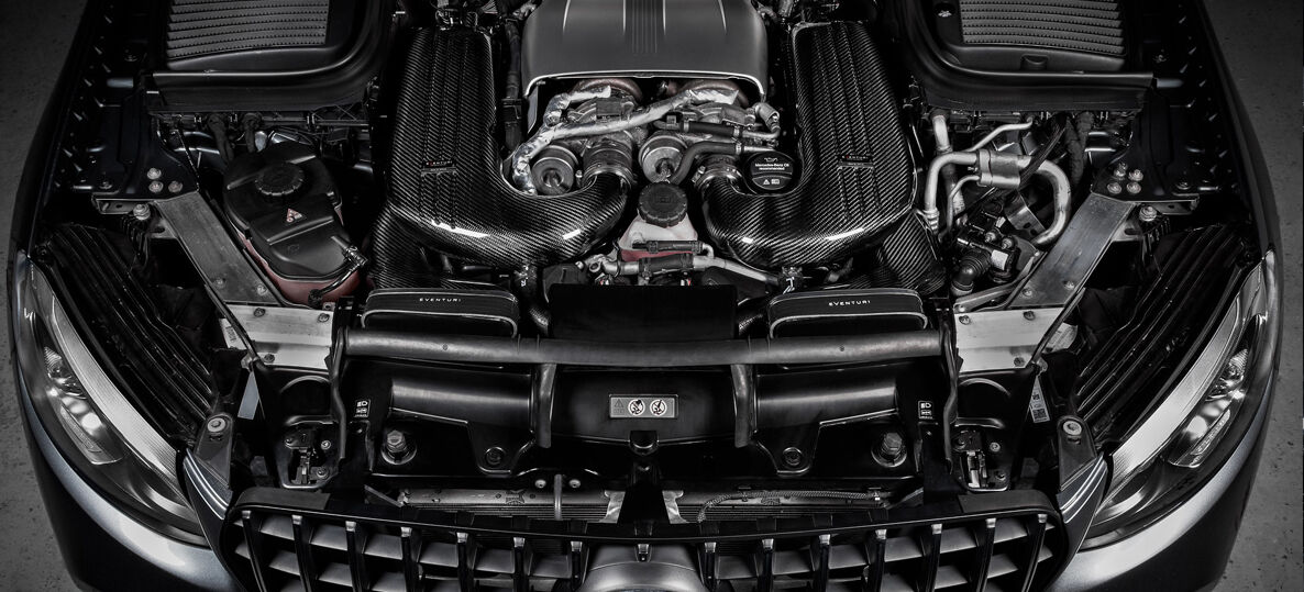2018-2021 Mercedes Benz G-Class GLC63/GLC63S AMG C523 Eventuri Black Carbon Air Intake System