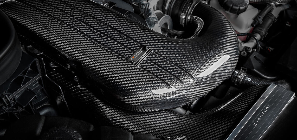 2018-2021 Mercedes Benz G-Class GLC63/GLC63S AMG C523 Eventuri Black Carbon Air Intake System