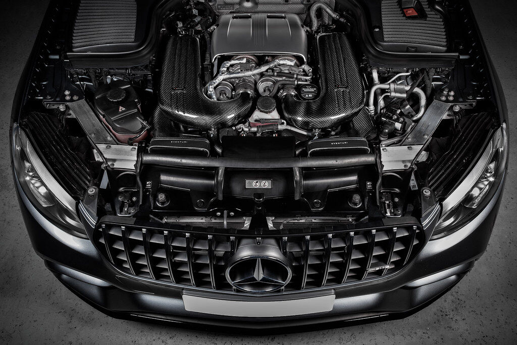 2018-2021 Mercedes Benz G-Class GLC63/GLC63S AMG C523 Eventuri Black Carbon Air Intake System
