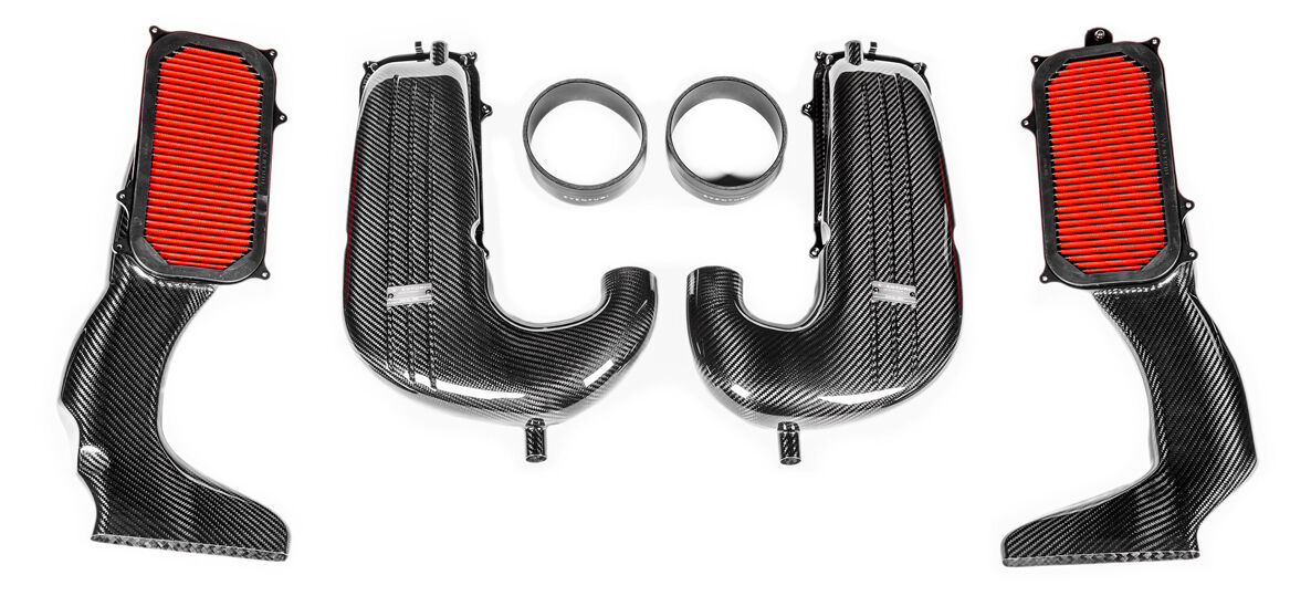 2018-2021 Mercedes Benz G-Class GLC63/GLC63S AMG C523 Eventuri Black Carbon Air Intake System - GLC63S-CF-INT