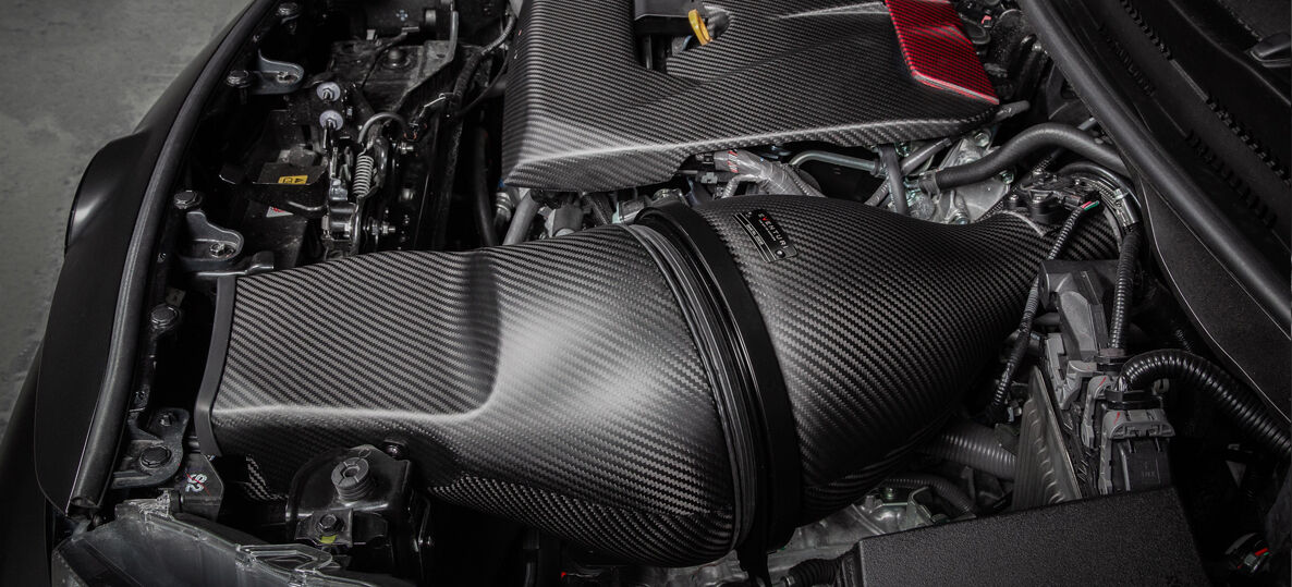 2020-2022 Toyota GR Yaris Eventuri Black Carbon Air Intake System - Matte