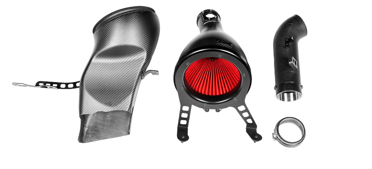 2020-2022 Toyota GR Yaris Eventuri Black Carbon Air Intake System - Matte