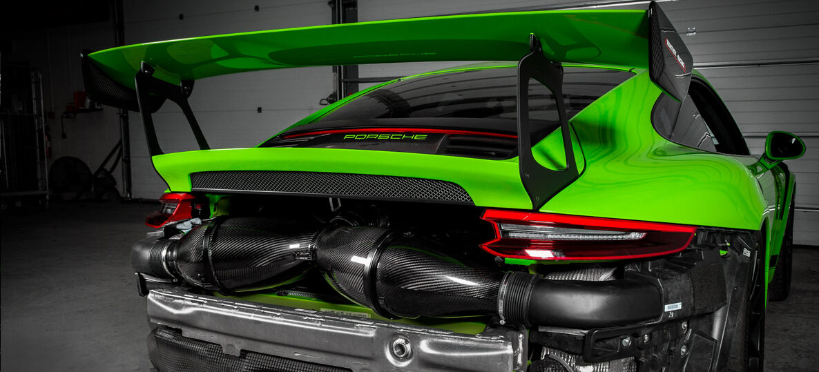 2015-2019 Porsche 911 GT3RS 991.1/991.2 Eventuri Black Carbon Air Intake System