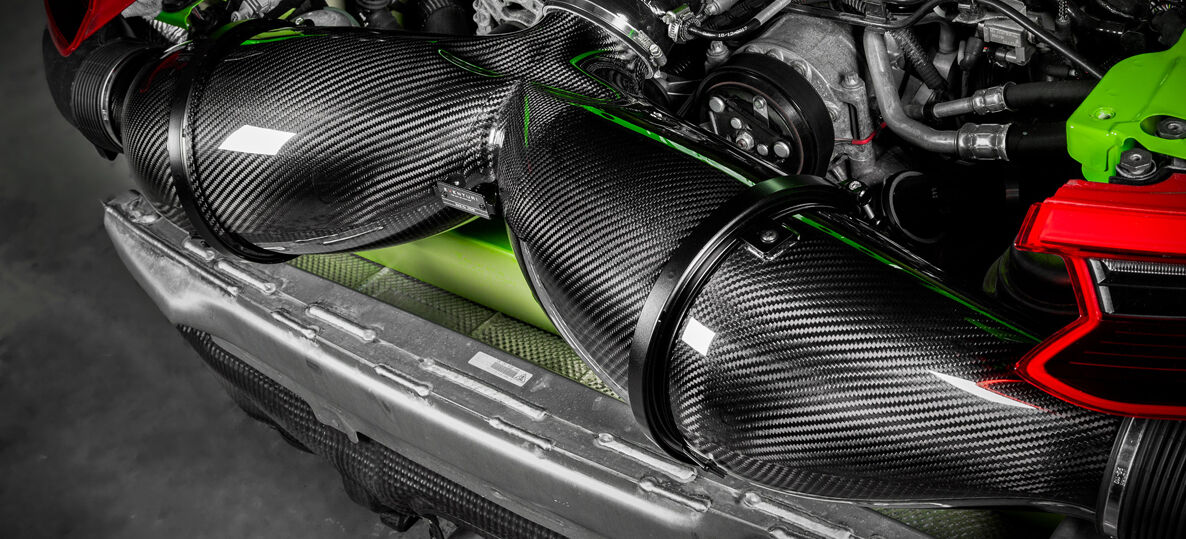 2015-2019 Porsche 911 GT3RS 991.1/991.2 Eventuri Black Carbon Air Intake System