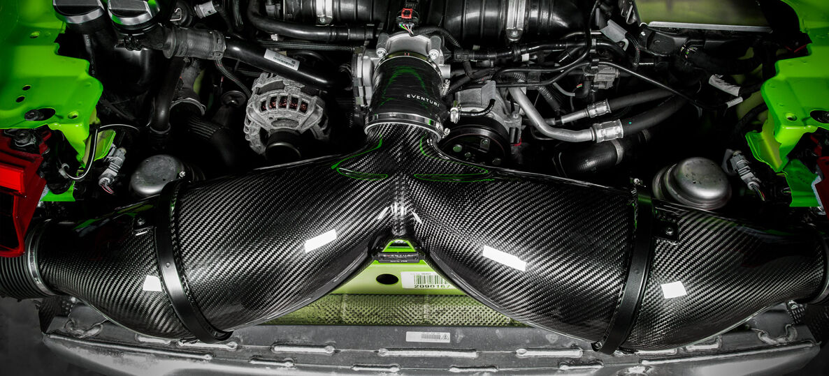 2015-2019 Porsche 911 GT3RS 991.1/991.2 Eventuri Black Carbon Air Intake System