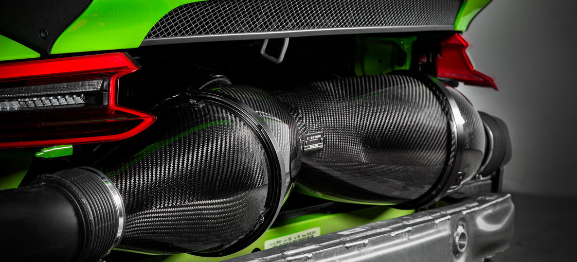 2015-2019 Porsche 911 GT3RS 991.1/991.2 Eventuri Black Carbon Air Intake System