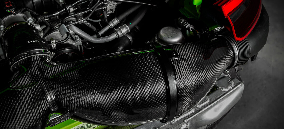 2015-2019 Porsche 911 GT3RS 991.1/991.2 Eventuri Black Carbon Air Intake System