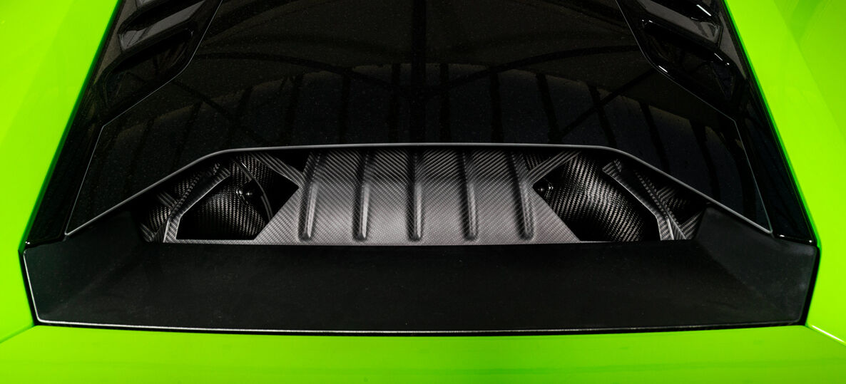 2014-2023 Lamborghini Huracan Eventuri Black Carbon Air Intake System