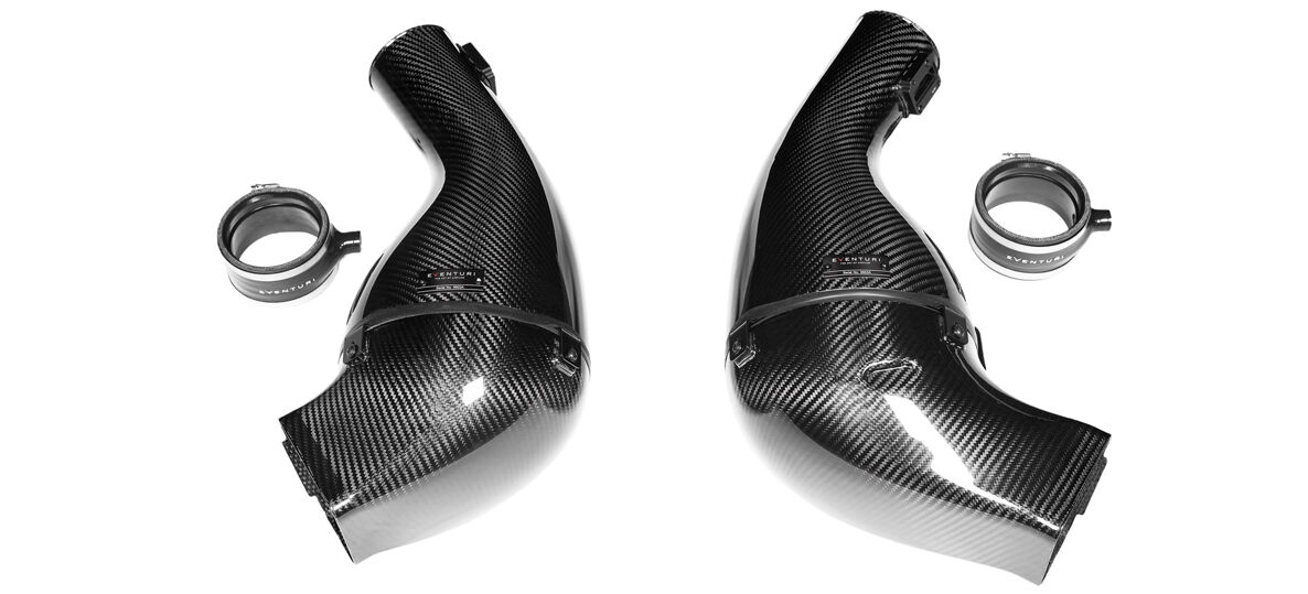 2014-2023 Lamborghini Huracan Eventuri Black Carbon Air Intake System - HCN-CF-INT