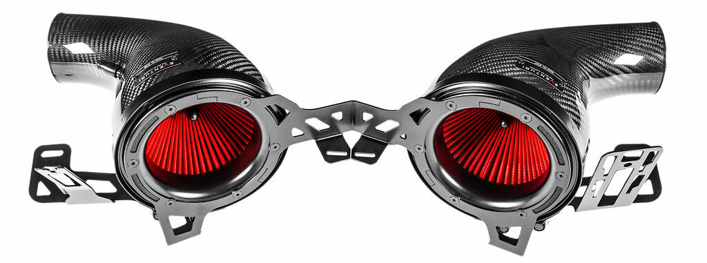 2012-2019 Porsche 911 Turbo/Turbo S 991.1/991.2 Eventuri Black Carbon Air Intake System
