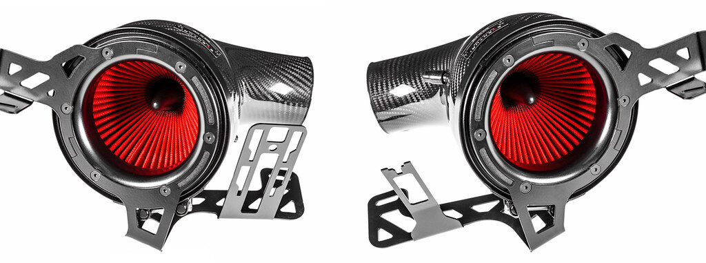 2012-2019 Porsche 911 Turbo/Turbo S 991.1/991.2 Eventuri Black Carbon Air Intake System