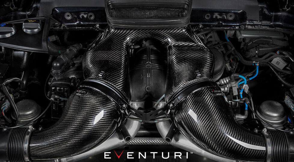2012-2019 Porsche 911 Turbo/Turbo S 991.1/991.2 Eventuri Black Carbon Air Intake System