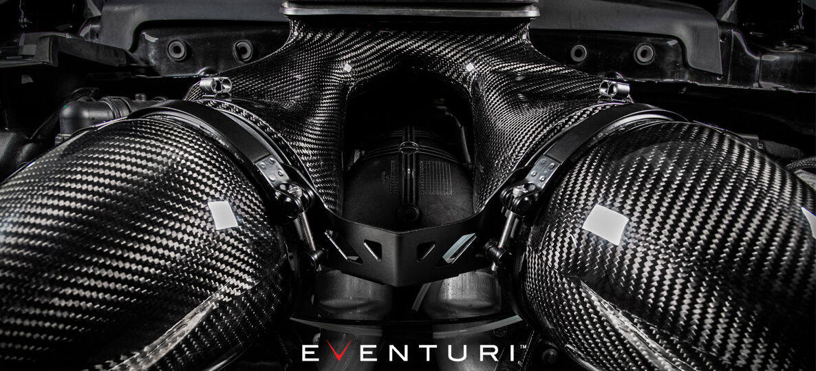 2012-2019 Porsche 911 Turbo/Turbo S 991.1/991.2 Eventuri Black Carbon Air Intake System