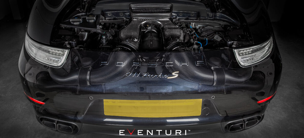 2012-2019 Porsche 911 Turbo/Turbo S 991.1/991.2 Eventuri Black Carbon Air Intake System