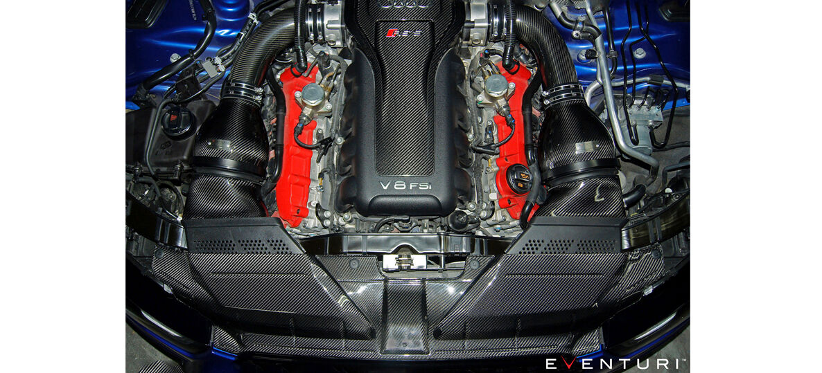 2012-2015 Audi B8 RS5 / 2010-2015 Audi B8 RS4 Eventuri Black Carbon Air Intake System
