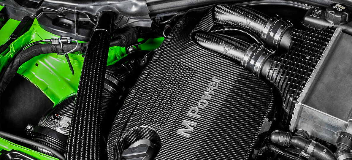 2016-2021 BMW M2 Competition F87 S55 Eventuri Carbon Chargepipes