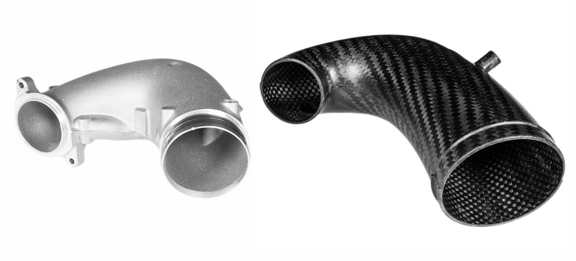 2015-2020 Audi 8V RS3 Gen 2 / 8S TTRS Eventuri LHD Carbon Turbo Inlet - NO FLANGE