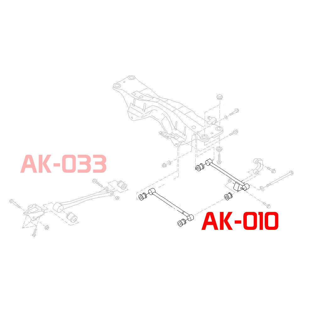 1998-2002 Subaru Forester GodSpeed Rear Lateral Link Set