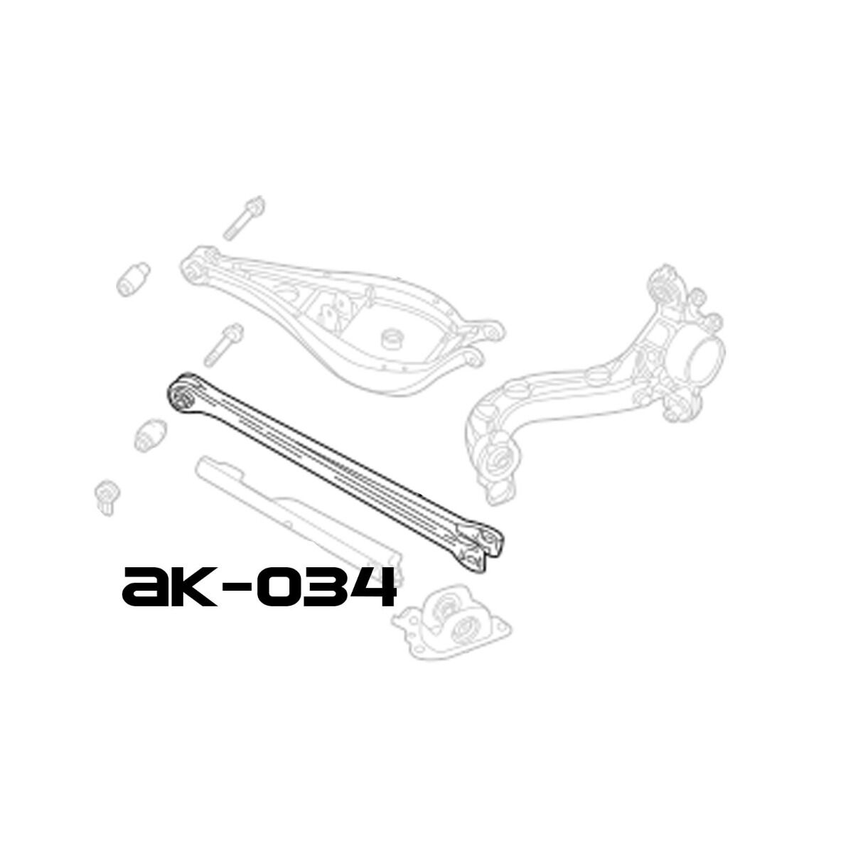 1999-2005 BMW 3-Series GodSpeed Rear Camber Kit