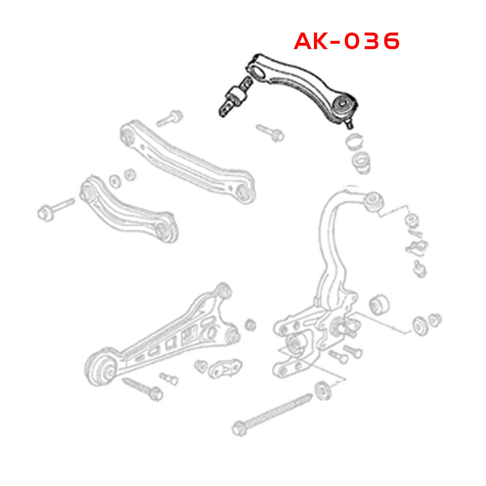 1997-1999 Acura CL GodSpeed Rear Camber Kit
