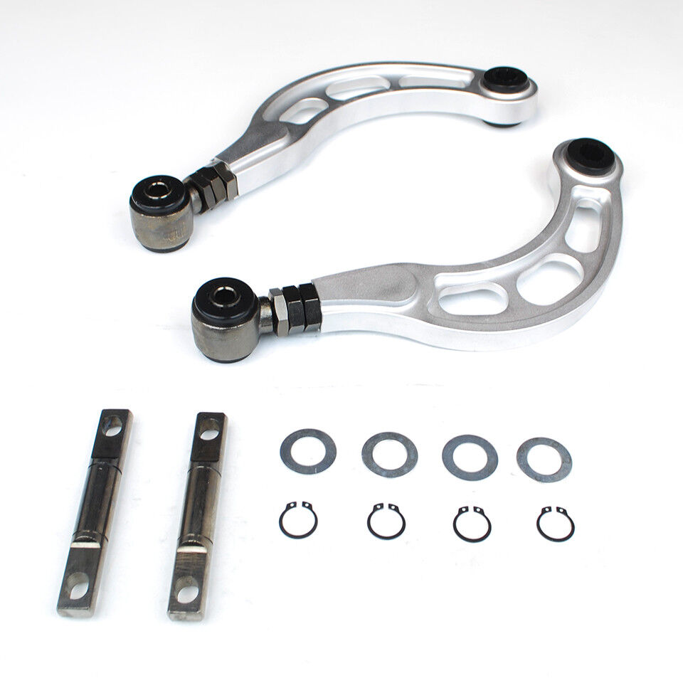 2013-2021 Acura ILX GodSpeed Rear Camber Kit Silver - AK-043-SILVER
