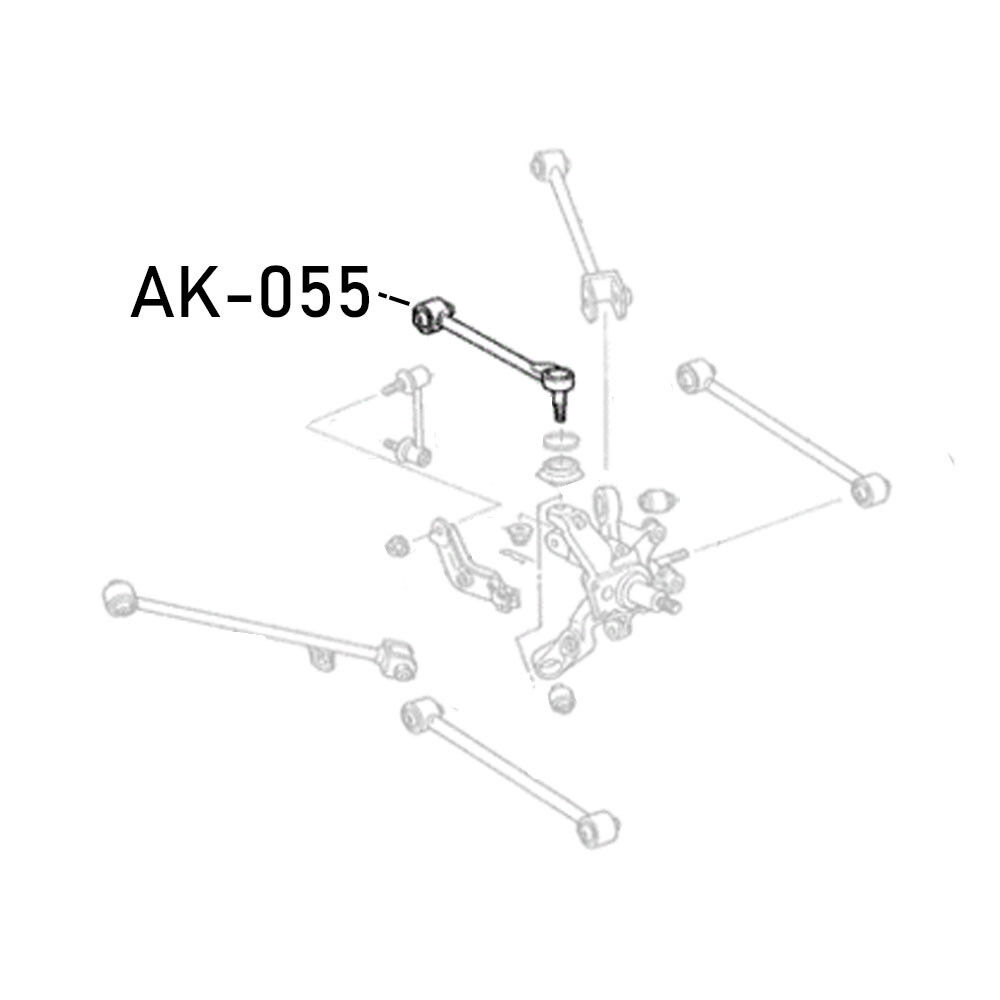1999-2003 Acura TL GodSpeed Rear Camber Kit
