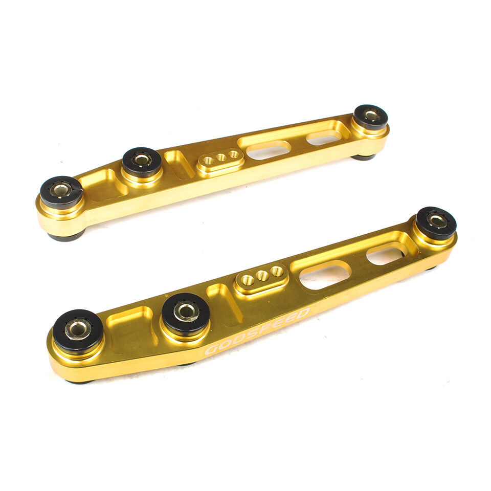 1992-1995 Honda Civic GodSpeed Rear Lower Control Arms Gold - AK-074-Gold