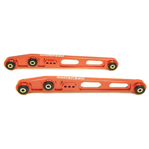 1996-2000 Honda Civic GodSpeed Rear Lower Control Arms Red - AK-075-Red