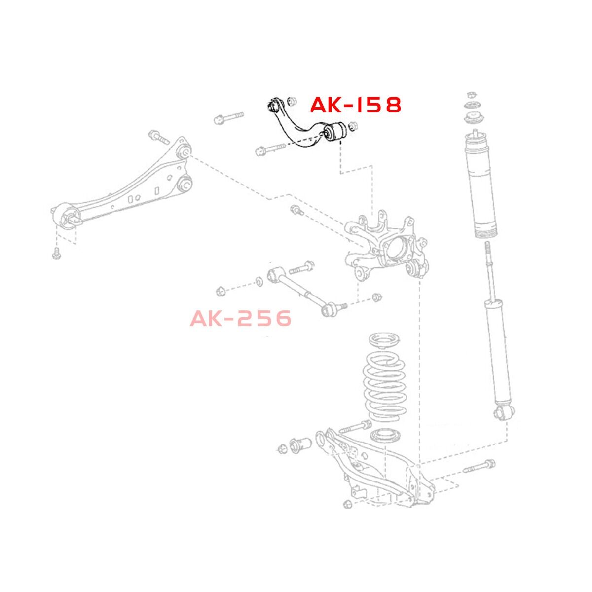 2011-2016 Scion tC GodSpeed Rear Camber Kit