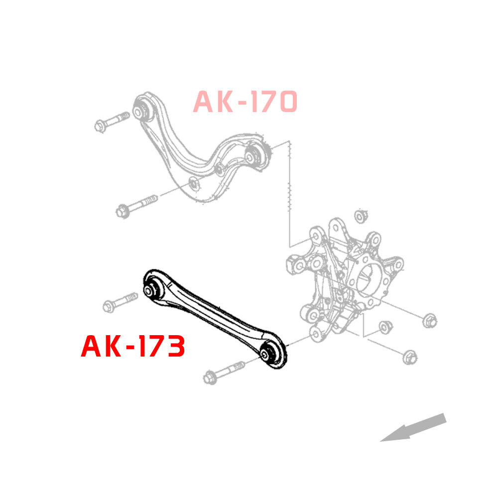 2018-2022 Honda Accord GodSpeed Rear Toe Arms