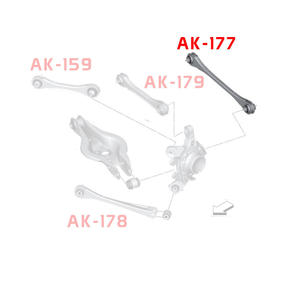 2014-2020 BMW 4-Series GodSpeed Rear Toe Arms