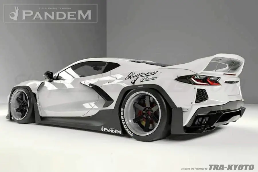 2020-2023 Chevrolet Corvette C8 Rear Wing by GReddy Pandem RB