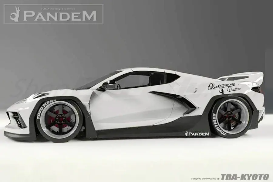 2020-2023 Chevrolet Corvette C8 Rear Wing by GReddy Pandem RB
