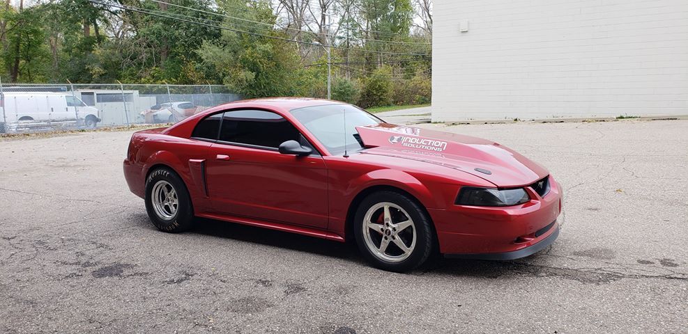 1999-2004 Ford Mustang 4 inch Cowl Fiberglass Lift-Off Hood