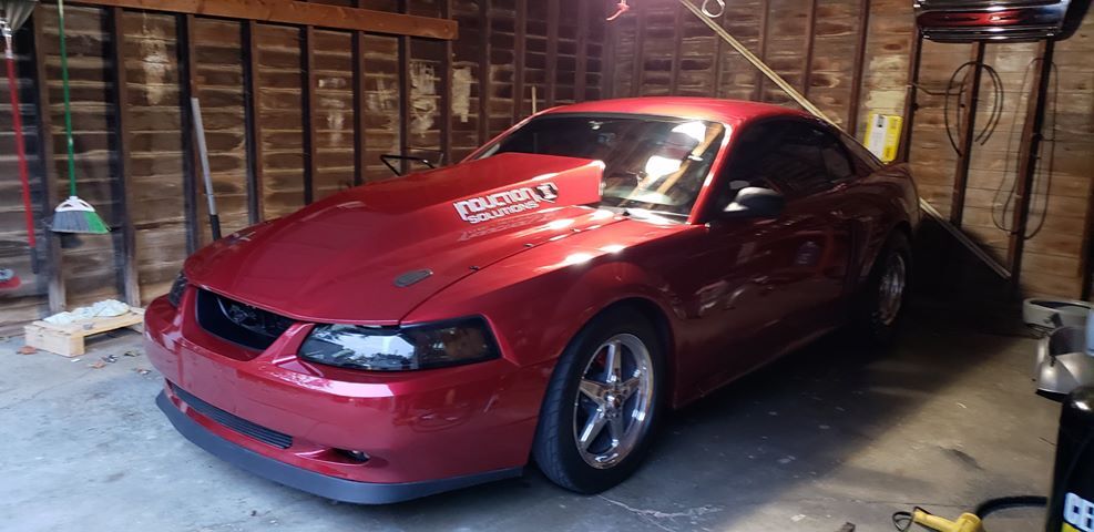 1999-2004 Ford Mustang 4 inch Cowl Fiberglass Lift-Off Hood